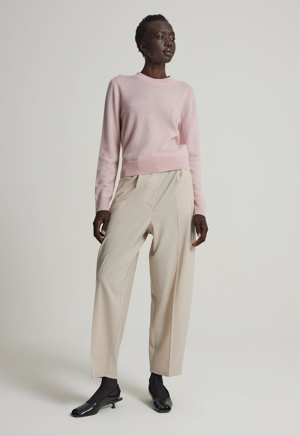 Jac+Jack PETER CASHMERE SWEATER in Pastel